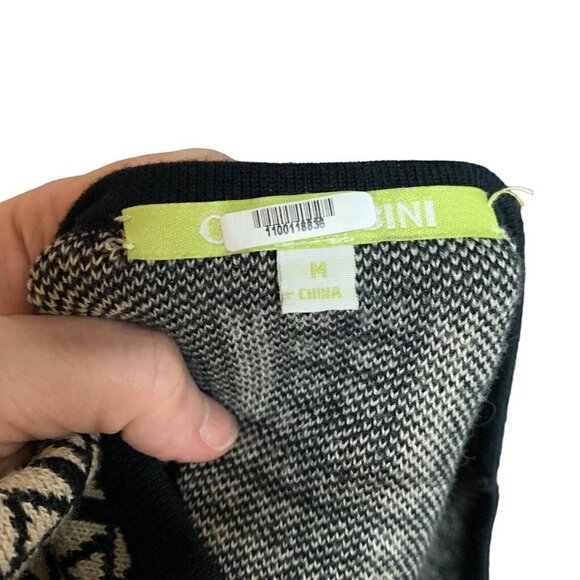 Gianni Bini Women's M Medium Knit Dress Bodycon Geometric Print Cotton Blend - Picture 5 of 5